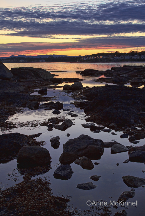 Sunset at Gonzales Bay, Victoria, BC