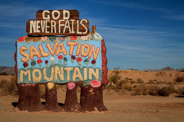 Welcome to Salvation Mountain