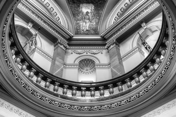 The Legislature Rotunda, Victoria, BC, Canada