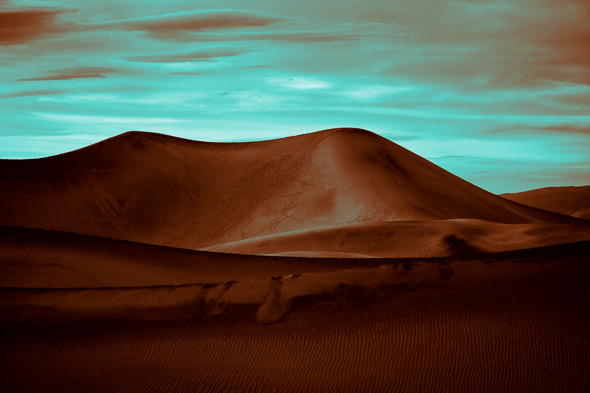 Mesquite Sand Dunes, Death Valley National Park, California, by Anne McKinnell