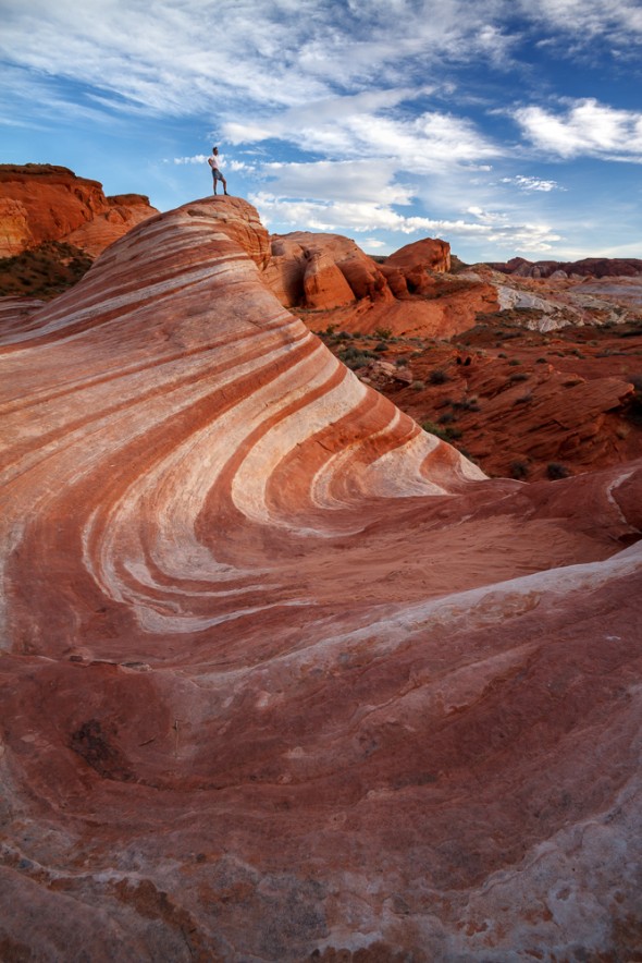 Fire Wave, Valley of Fire, Nevada, by Anne McKinnell