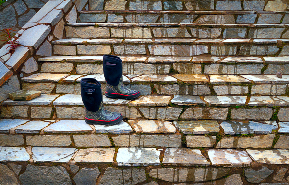 Forgotton Boots by Anne McKinnell