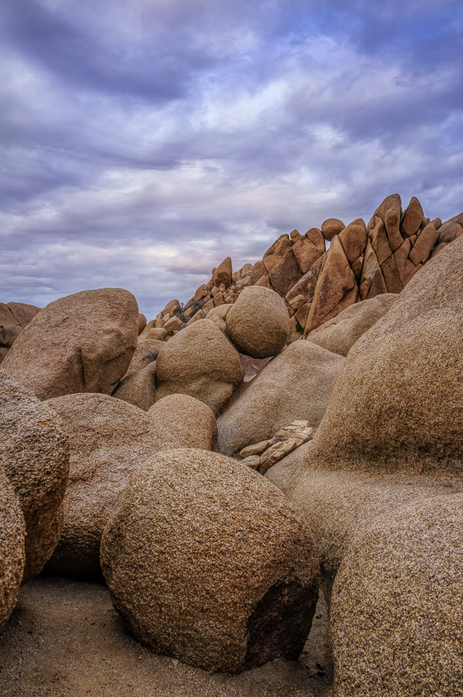 Jumbo Rocks at Joshua Tree National Park by Anne McKinnell