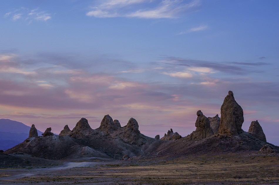 Trona Pinnacles Sunset by Anne McKinnell