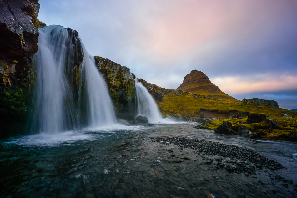 Kirkjufellsfoss by Anne McKinnell