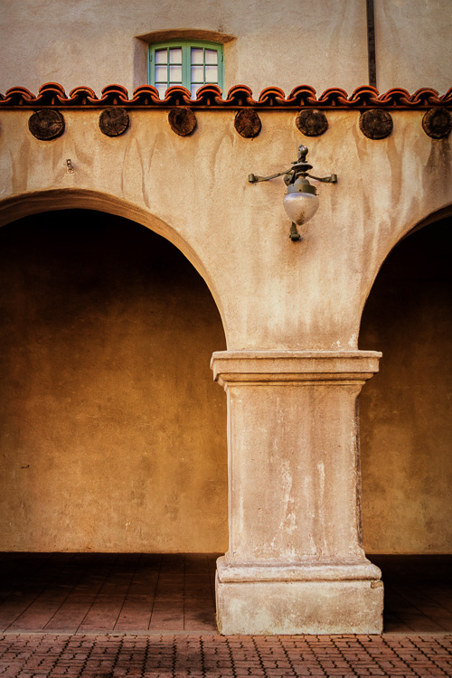 Archway in Balboa Park, San Diego, California. Read the story and see 12 more images from this location on the blog: http://annemckinnell.com/2013/02/27/balboa-park-san-diego/