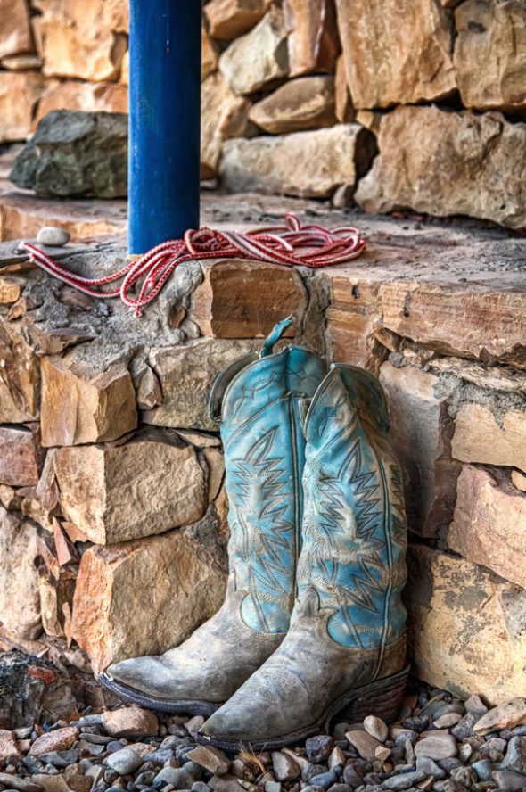 Cowboy Boots by Anne McKinnell