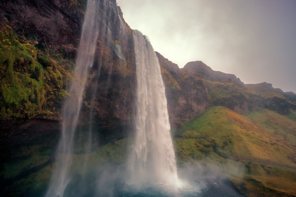 Seljalandsfoss Waterfall, Iceland by Anne McKinnell