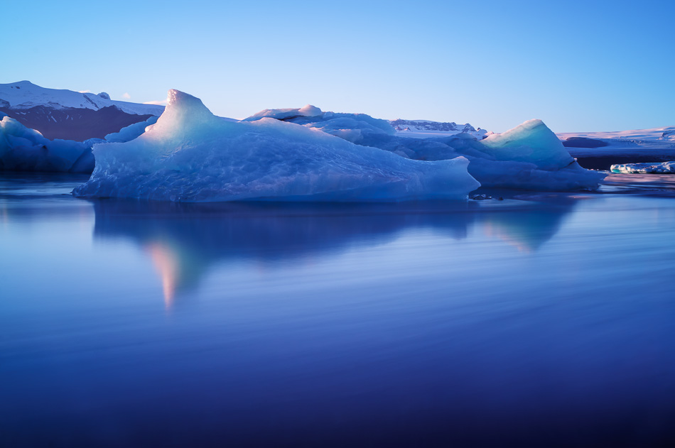 Jokulsarlon Glacial Lagoon, Iceland by Anne McKinnell