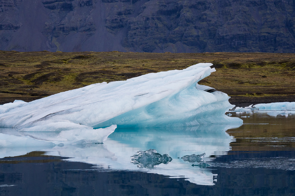 Jokulsarlon Glacial Lagoon, Iceland by Anne McKinnell