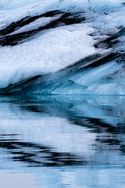 Jokulsarlon Glacial Lagoon, Iceland by Anne McKinnell
