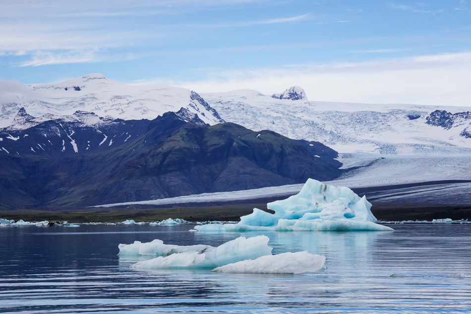 Jokulsarlon Glacial Lagoon, Iceland by Anne McKinnell