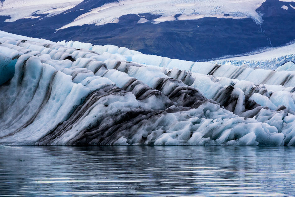 Jokulsarlon Glacial Lagoon, Iceland by Anne McKinnell