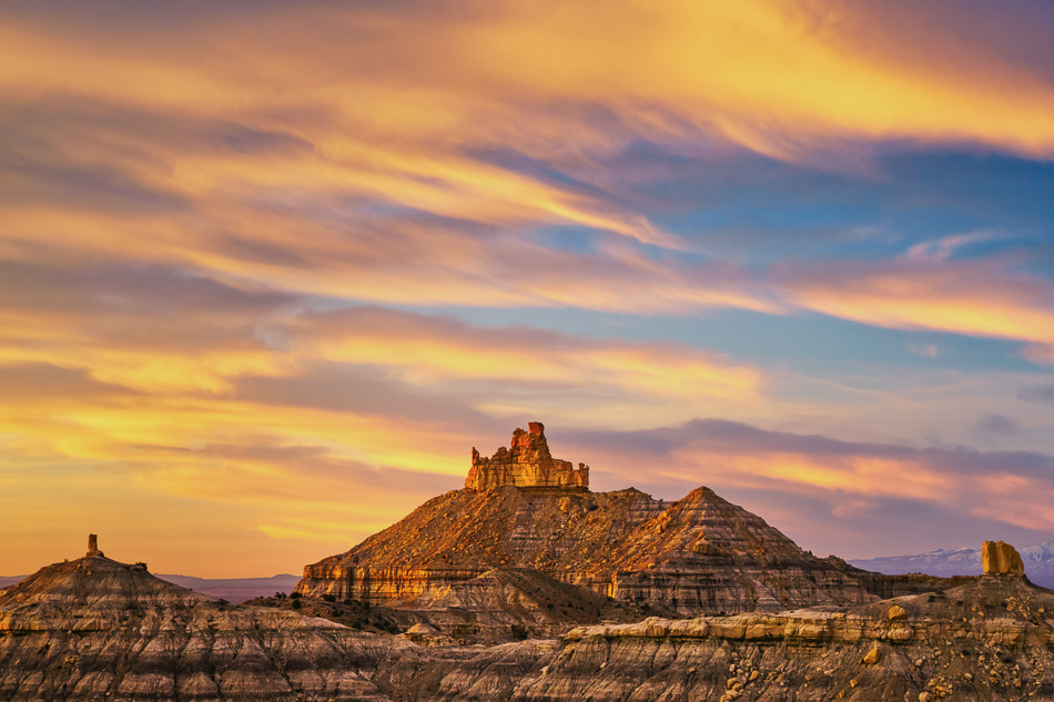 Angel Peak, New Mexico